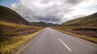 The Cairnwell Pass from Braemar - UK’s Highest Mountain Pass (Cairngorms National Park, Scotland)