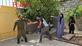 Faraj falling from the prison wall and Maryam consenting to Faraj..