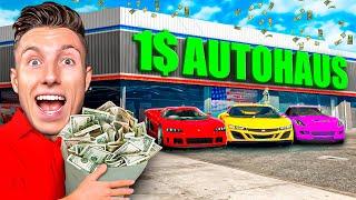 Ich ERÖFFNE ein 1$ AUTOHAUS! (Part 1)