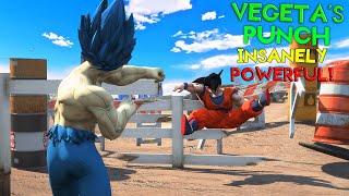 Ragdolls Battle GOKU VS VEGETA Epic Euphoria Physics Compilation (GTA 5 Ragdoll Crashing on Objects)