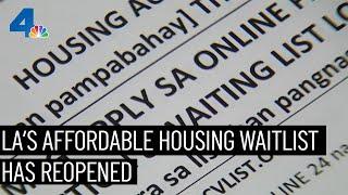 Waitlist For LA's Section 8 Housing Reopens | NBCLA