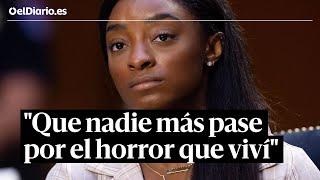 Simone Biles, sobre los abusos a gimnastas: "No quiero que nadie más pase por el horror que viví"