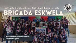 CCRC Leyte Samar Chapter, Brigada Eskwela at Brgy. VIlla Corazon Elementary School, Burauen, Leyte