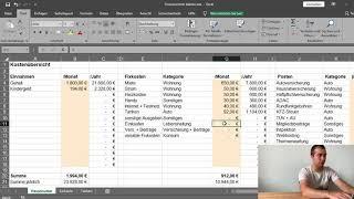 Finanzen kann jeder - Das Haushaltsbuch mit Excel