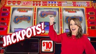 $100 Bets on 9 Line Pinball and MORE High Limit Vegas Slot Jackpots!