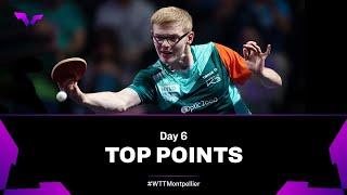 Top Points of Day 6 | #WTTMontpellier 2024