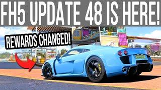 Forza Horizon 5 UPDATE 48 CARS TO UNLOCK REPLACED & MORE!