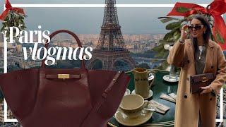 DEMELLIER BAG REVIEW | Luxury shopping, Luxury Paris vlog, Christmas vlog | Pia #vlogmas