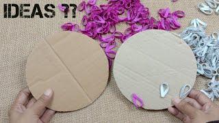 So pretty ! Amazing idea for your candy holder with cardboard recycling