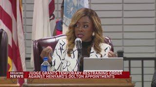 Dolton trustees: Judge blocks Tiffany Henyard appointments