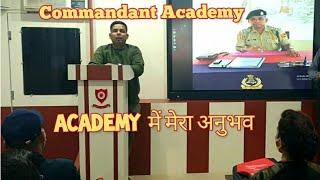 My experience with Commandant Academy