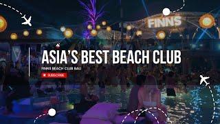 Best Beach Club Nightlife | BIGGEST BEACH CLUB IN ASIA | Pool Party | BALI Indonesia 4K(Tour)