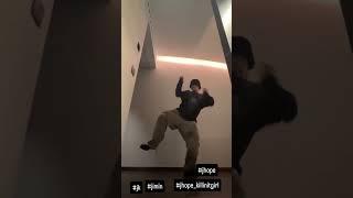 Jimin doing killin it girl challenge, Jungkook behind the camera? 