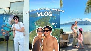 Palawan Vlog: How we celebrated GP's 50th + we found the best beach villa!