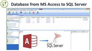 ZKTime 5.0 - Convert Database from MS Access to SQL Server with all the data