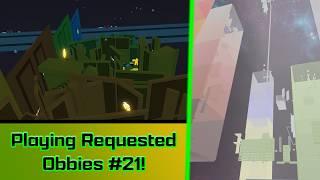 Playing Requested Obbies #21! [Roblox - Obby Creator]