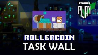 RollerCoin - Task Wall