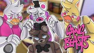 A Double Date BUT Boyfriend VS Girlfriend In Gang Beasts