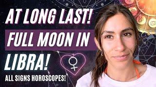 April 2025 FULL MOON in LIBRA : FINALLY Healing Relationships & Finding Balance ️