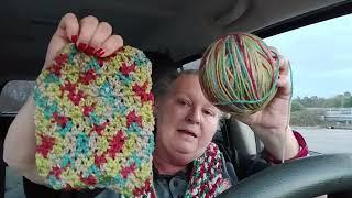 Cindy Hearts Crochet Podcast,  Ep 43 ~ FOs, WIPs, Project Bag, and a Christmas Card ~ 12.14.24