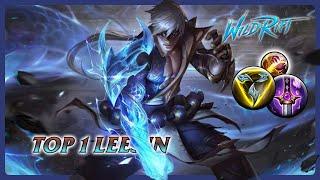 Wild Rift LEESIN Jungle - TOP 1 Storm Dragon Lee Sin S13 Ranked Gameplay + Build