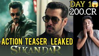 SIKANDAR Action Teaser Leaked | SIKANDAR Letest Update | Salman Khan Next Movie | AR Murugadoss Film