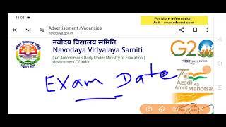 NVS Non Teaching Exam Date 2024 Admit Card Check Latest News Update