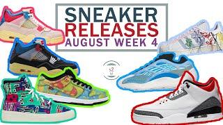 August 2020 Sneaker Releases Week 4 || Union LA Jordan 4, Sean Wotherspoon SuperStar, Yeezy 700 V3