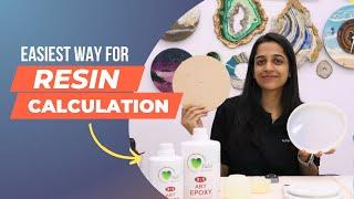 How To Calculate Resin || Resin art materials with price || Tulsi Resin Store