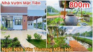 Nhà Đất Tâm nguyệt Thiết kế xây Dựng Mẫu nhà Vườn Mặt Tiền View Đẹp Giá Rẻ -Nhà đất bình chánh