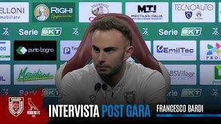 INTERVISTA | Francesco Bardi post Reggiana-Modena