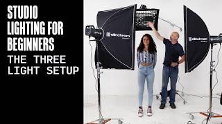 The Three Light Setup - Studio Lighting for Beginners | Mark Wallace | Exploring Photography