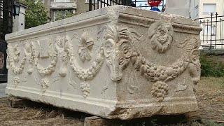 Bulgarian beach bar sarcophagus turns out to be genuine Roman artefact