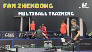 Fan Zhendong Ma Long Wang Chuqin - How the trio of strongest table tennis players in the world train