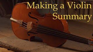 Making a Violin | ALL THE STEPS | Amati Model