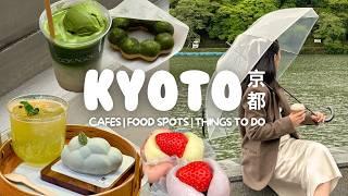 kyoto vlog ️️ cafe hopping, day trip to uji, making matcha, exploring the city!