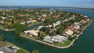 Aerial view of 491-492 Meadowlark Dr. Bird Key