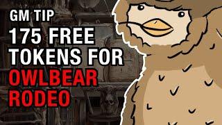 175 Free Tokens for Owlbear Rodeo!