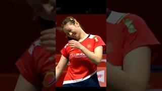 Huang Ya Qiong Make Mistake, Zheng Siwei Funny Reaction #badminton #バドミントン #fypyoutube