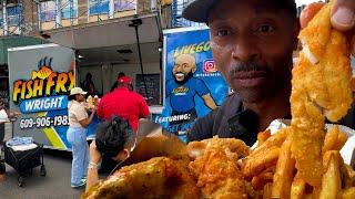 Fish Fry on the Streets of Newark NJ