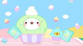 2 HOURS OF MOLANG! Molang and Piu Piu make the Best Cupcakes  | Compilation For Kids