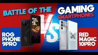 ROG Phone 9 Pro vs RedMagic 10 Pro: Battle of the Gaming Smartphones