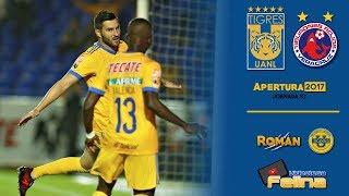 Tigres vs Veracruz 1-0 Jornada 10 Apertura 2017 Liga Mx HD