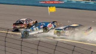 NASCAR 14 The Game Crash Compilation