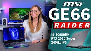 This RTX 2070 SUPER Destroys the RTX 2080 SUPER Max-Q - MSI GE66 Raider Review