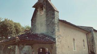 Roquefort dans les Landes, la chapelle médiévale de Lugaut à Retjons