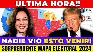 Nadie vio esto venir! SORPRENDENTE MAPA ELECTORAL DE 2024 | DONALD TRUMP vs KAMALA HARRIS