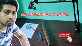 big changing in art studio/Dinesh Rai Arts