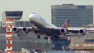 FRA Frankfurt Airport - Plane Spotting Startbahn-West RWY 18W at Affenfelsen