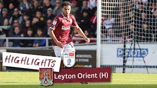 HIGHLIGHTS: Northampton Town 1 Leyton Orient 0